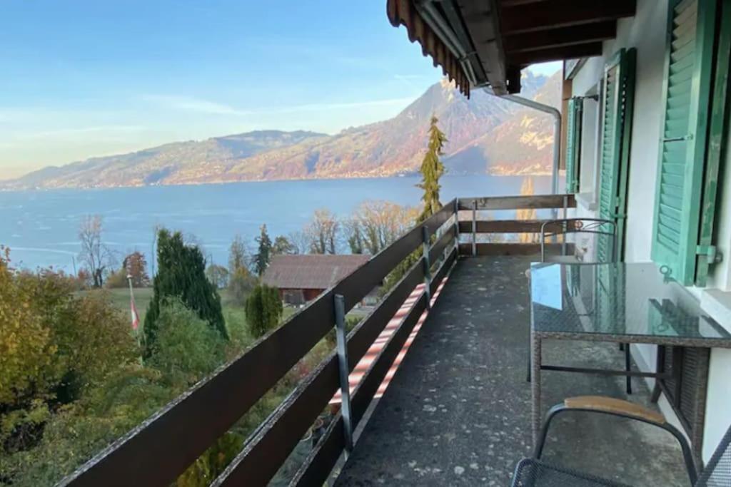 Lakeview Studio Krattigen Bagian luar foto